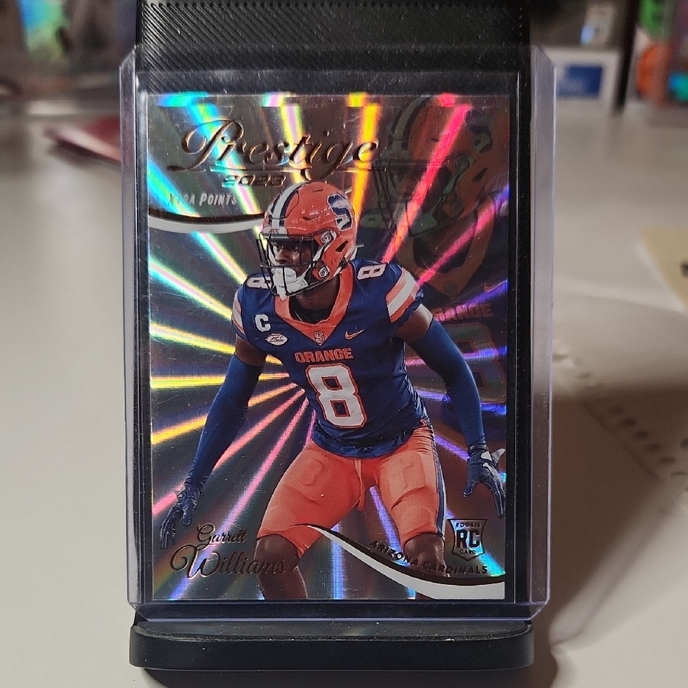 2023 Panini Prestige Football Card - Holographic Display
